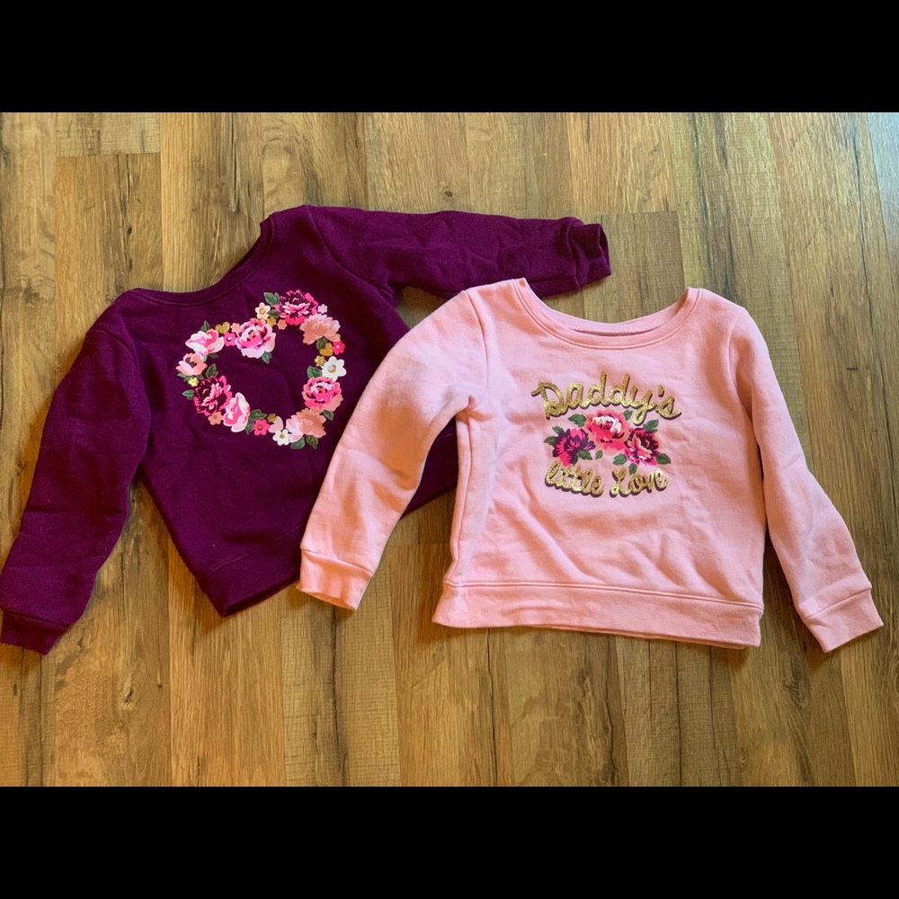 24 month girls sweatshirt
